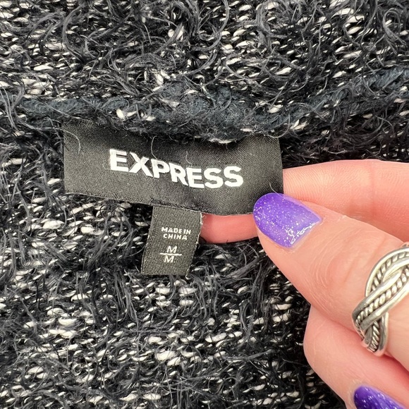 Express Fuzzy Cardigan M - Picture 10 of 10